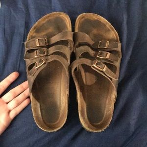 Birkenstocks OILED LEATHER & SOFT FOOTBED